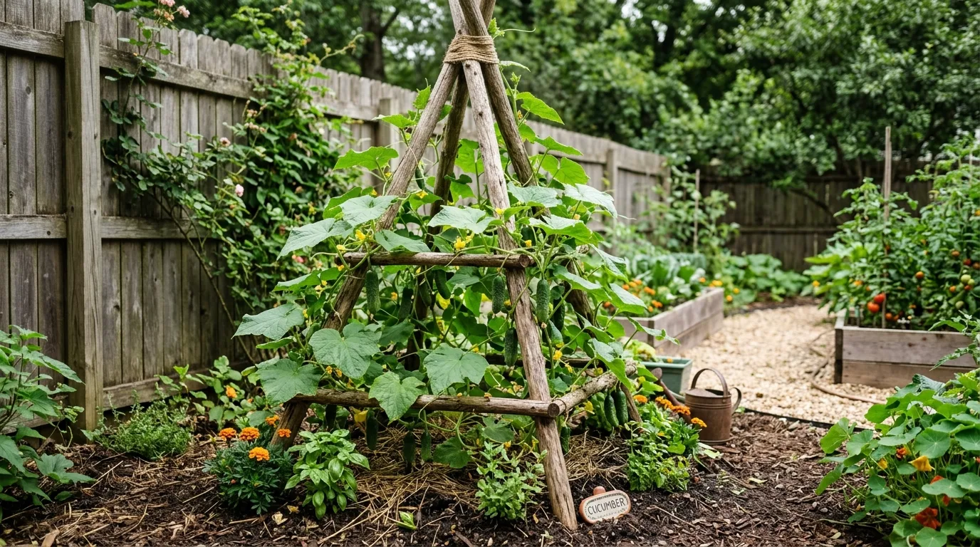 Raised Bed Trellis Combo